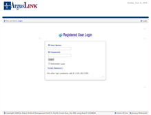 Tablet Screenshot of intranet.argusmso.com